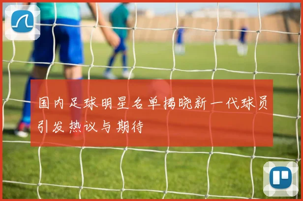 国内足球明星名单揭晓新一代球员引发热议与期待