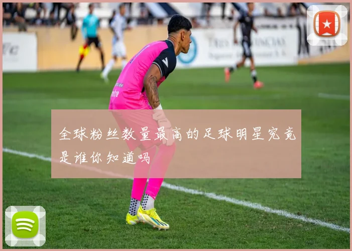 全球粉丝数量最高的足球明星究竟是谁你知道吗
